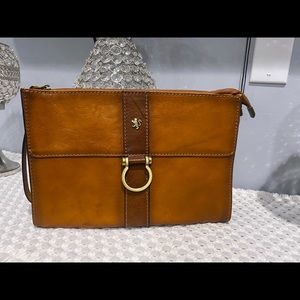 Pratesi Firenze Italian Genuine Leather Wristlet